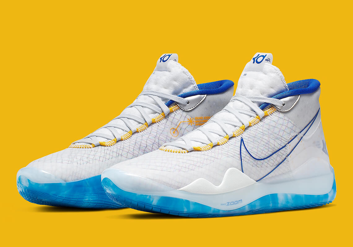 kevin durant yellow shoes