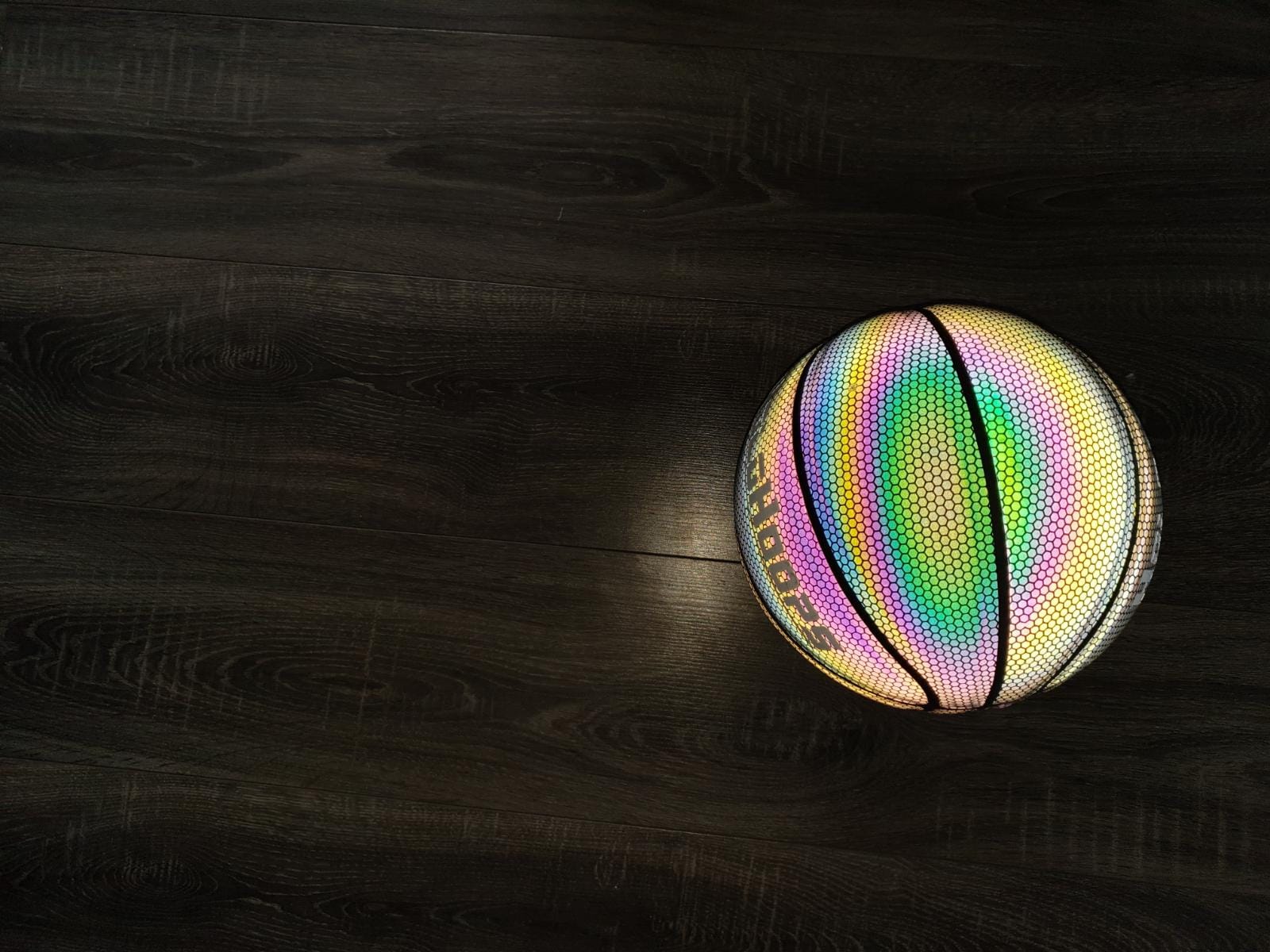 Basketball Holographic Glowing Reflective Basketball Leuchtende Glow-Basketbälle 