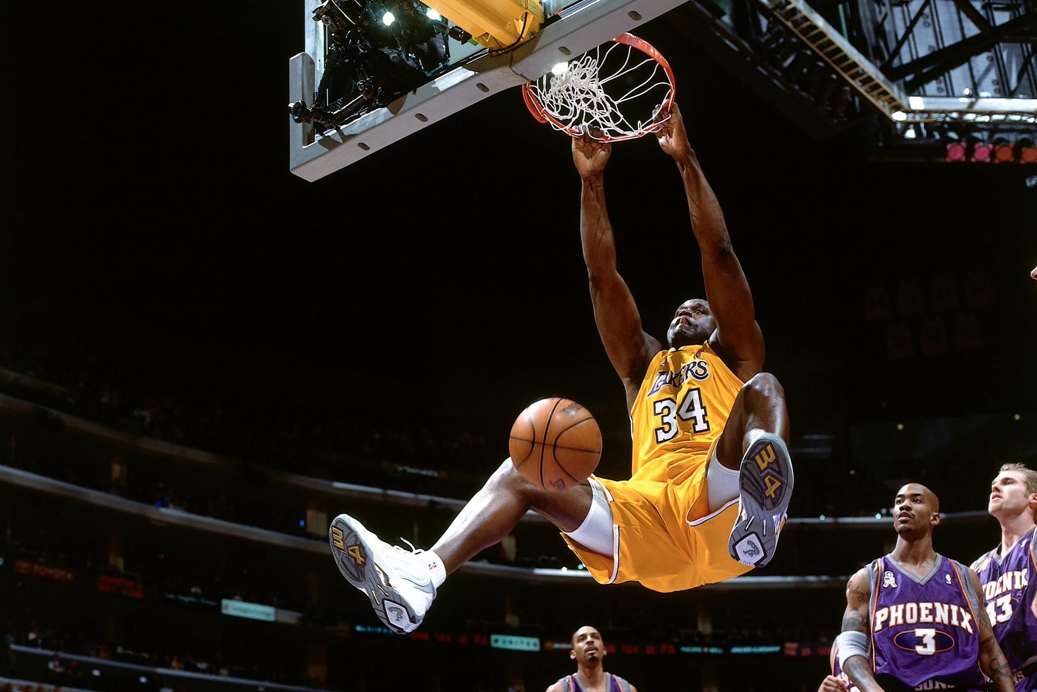 Shaquille O'Neal reveals the story behind the first rim he broke
