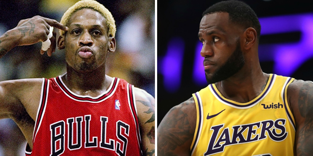 Dennis Rodman on LeBron James" He is so easy to play. He don't ...